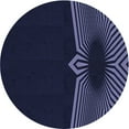 thumbnail image 1 of Ahgly Company Indoor Square Patterned Deep Periwinkle Purple Area Rugs, 3' Square, 1 of 6