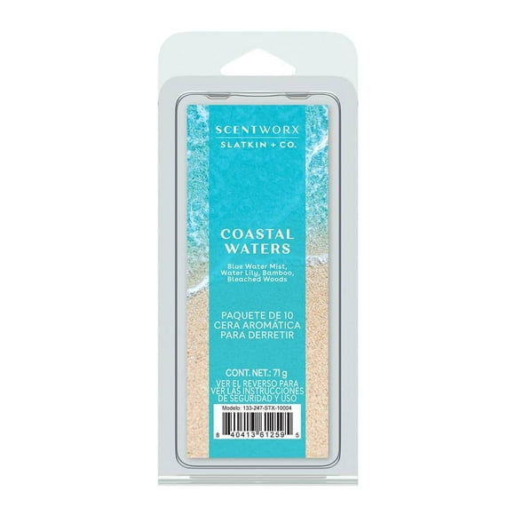 Cubos de Cera Scentworx HS Homeworx Coastal Waters 10 cubos