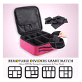 thumbnail image 4 of Estuche Organizador De Maquillaje De Viaje Para Cosméticos, Rosa Chicle, 4 of 5