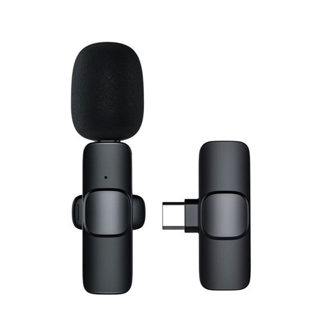 Micrófono Lavalier inalámbrico profesional XianweiShao tipo C Plug and Play con sincronización automática y reducción de ruido