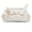 White, variant on YIFAEUX Orthopedic Pet Bed Soft Dog Cat Sofa High-Density Memory Foam Pet Bed Washable Puppy Sleeping Bed Pet Supplies