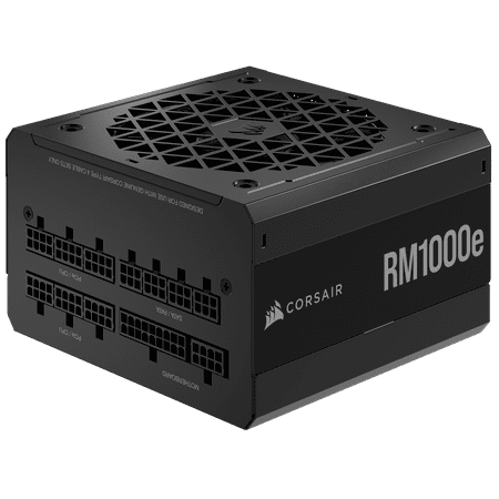 CORSAIR - RMe Series RM1000e 80 PLUS Gold Fully Modular Low-Noise ATX 3.0 and PCIE 5.0 Power Supply - Black