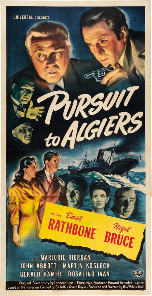 Pursuit To Algiers - movie POSTER (Style B) (11