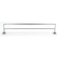 thumbnail image 4 of Alno A6725-24 Charlie's 24" Wide 2 Bar Solid Brass Double Towel Bar - Nickel, 4 of 7