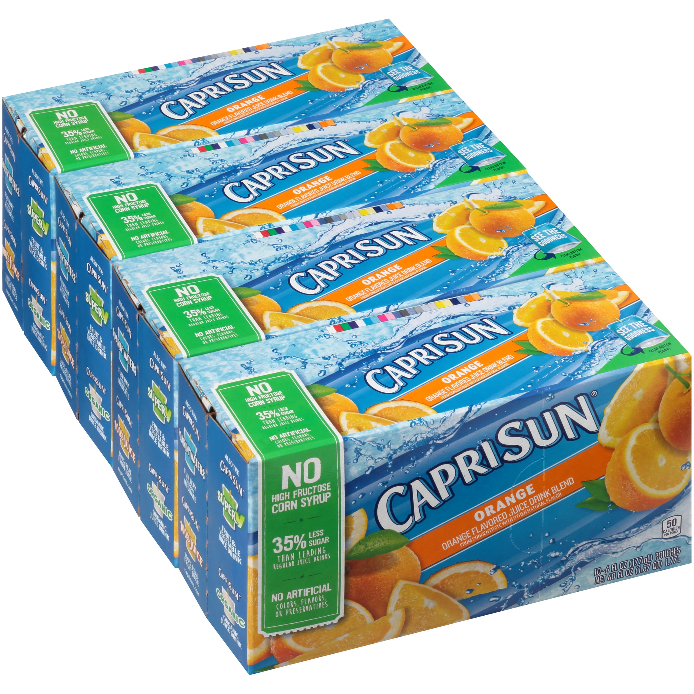 Buy Capri Sun Orange Juice Drink 200 Ml (pack Of 40) Online at  desertcartINDIA