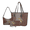 Alligator Crocodile Print, variant on Blue Marlin Crocodile Print 3 Pieces Tote Handbag Set for Women, Stylish Hobo Bag with Versatile Zipper Wallet, with Personalized Tote Bag for Work