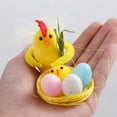 thumbnail image 2 of Sylvtty 24/36Pcs Easter Fur Chicks Adorable Appearance Mini Size Wide Application Fluffy Soft Plush Toys Easter Chicks Party Decorations, 2 of 6
