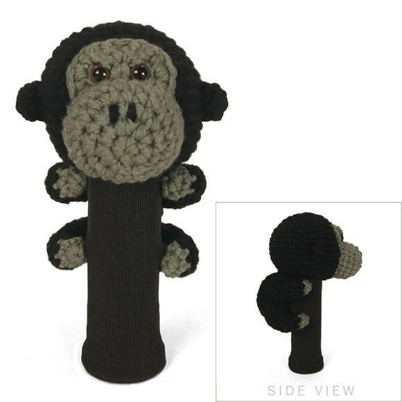 StitchHead Hand Stitched Yarn Animal Driver/Wood Head Cover - Gorilla