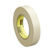Scotch 232 High Performance Masking Tape, 3 Inch Core, 1 Inch X 60 Yards, Tan