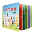 thumbnail image 2 of 2Pack Montessori Quiet Book Juego de rompecabezas a juego Juguetes de Zulema Libro tranquilo, 2 of 8