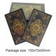 thumbnail image 3 of Baraja de cartas de tarot de PVC resistente al desgaste a prueba de agua para amigo aficionado (negro), 3 of 5