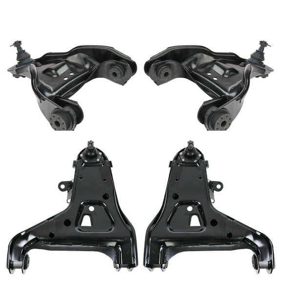 TRQ Front Upper Lower Control Arm Ball Joint Suspension Set 4pc for S10 Blazer PSA85048 Fits select: 1998-2000 CHEVROLET S TRUCK S10, 2000 CHEVROLET BLAZER