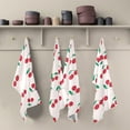 thumbnail image 5 of Kitchen Towels Cute Fruit Pattern Pattern Cleaning Towel Absorbent Hand Towels Tea Towels for Home Restaurant Dish Clean 28" x 18", 1PC, 5 of 7