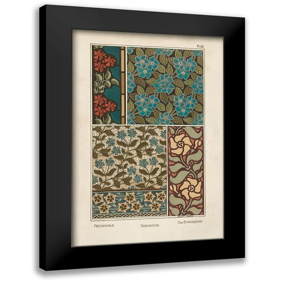 Vision Studio 11x14 Black Modern Framed Museum Art Print Titled - Nouveau Decorative XI