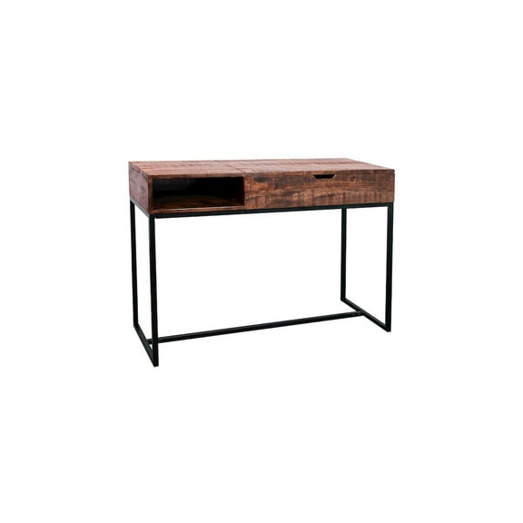 Porter Designs Lakewood Solid Acacia Wood Console Table - Brown