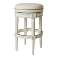 thumbnail image 1 of Open Box Maven Lane Pullman Backless Swivel Bar Stool White Oak, Bar Height, 1 of 6