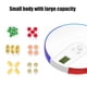 thumbnail image 5 of Organizador electrónico de recordatorios de medicamentos | Pastillero semanal portátil con alarma inteligente | Pastillero redondo de 7 compartimentos | Soporte de viaje para suplementos diarios, 5 of 8