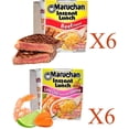 thumbnail image 2 of Maruchan Ramen Instant Cup Noodles 12 Count - 6 Beef Flavor & 6 Lime Chili Shrimp Flavor Lunch / Dinner Variety, 2 Flavors, 2 of 5