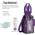 thumbnail image 5 of Insulated Halloween Water Bottle Carrier Bag Sleeve with Strap Crossbody for 20/24/32/40oz Tumbler,Psychedelic Stars Spider Water Bottle Holder Sling Bag with Pocket Gifts for Women Men Adults, 5 of 7