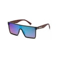 thumbnail image 6 of Retro Square Frame Sunglasses Mens Womens Flat Top Square Mirror or Tinted Lens, 6 of 6