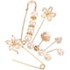 thumbnail image 4 of 6 broches de perlas para suéter, chal, alfiler de seguridad, accesorios de ropa, 4 of 6