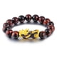 thumbnail image 2 of de de obsidiana Feng Shui para mujeres Hombres Pi rojo marrón Zulema Pulsera de riqueza, 2 of 8