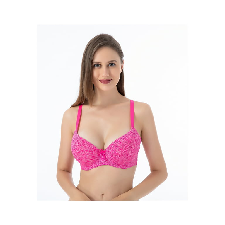 Women Bras 6 pack of Bra B cup C cup D cup DD cup Size 38DD (S9284) 
