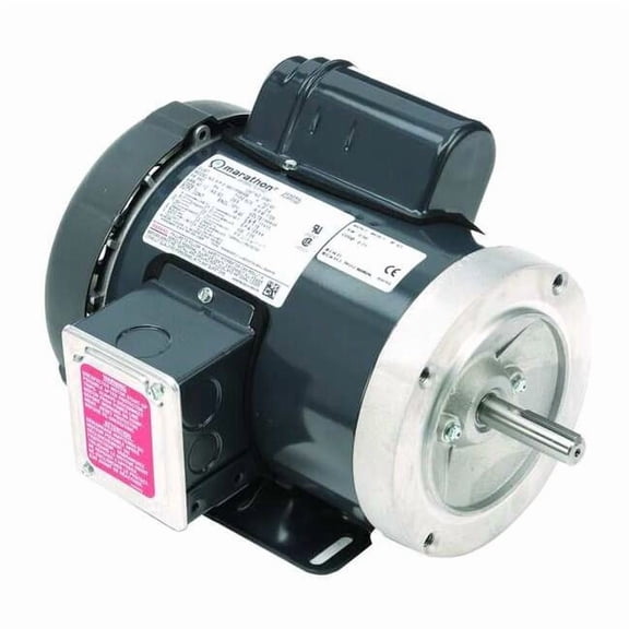 Leeson Motor,3/4 HP,1725 RPM,115/208-230V,56C 056C17F5955
