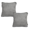 thumbnail image 1 of Cojin Decorativo Cuadrado Grande Set de 2 Bond Gris Oscuro, 1 of 4