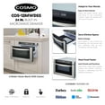 thumbnail image 6 of 24 in. Built-in Microwave Drawer 1.2 cu. ft. Capacity in Stainless Steel, 6 of 12
