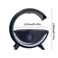 thumbnail image 3 of MICLOZYT Humidifier for Bedroom,350Ml Mini Quiet Cool Mist Humidifier (Black),Anti-Gravity Design,for Baby Nursery and Plant, 3 of 6