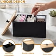 thumbnail image 4 of Austok Tampon Holder for Bathroom, Feminine Product Organizer, Pad Organize Case with Lid, Shark Week Tampon Storage, Lady Stuff Box for Bathroom Accessories, 4 of 10
