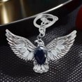 thumbnail image 5 of Excellent Gift Keychain Featuring Hawks And Eyes Stone Vintage Motifs Sturdy For Daily Use Or As Decorative Accessory, 5 of 9