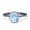 Natural Moonstone Black Tone Silver, variant on Natural Moonstone Yellow Tone Silver Size-9 Oval Solitaire Ring Vintage Style Halo CZ Wedding Engagement Rings For Her 925 Sterling Silver Birthday Gift For Women