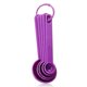 thumbnail image 3 of Juego de cucharas medidoras de cocina de plástico de 5 piezas, juego de cucharas medidoras de cocina para hornear, para accesorios de ingredientes secos GeweYeeli LF000215-02, 3 of 7