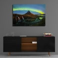 thumbnail image 4 of Epic Art 'Northern Light Aurora Borealis Over Kirkjufell 1' by Epic Portfolio, Acrylic Glass Wall Art, 36"x24", 4 of 8