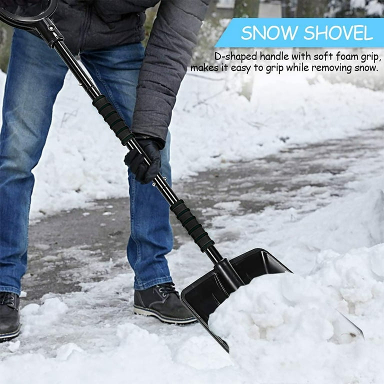Wovilon Storage Bags 3-In-1 Snow Removal Kit Multifunctional Portable  Detachable Snow Removal Tool 