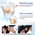 thumbnail image 5 of 1pcs Formes de Seins en Silicone Prothèse de Mastectomie Robe Croisée Soutien-Gorge Intégré Inserts une Pièce A B C D Cup, 5 of 5