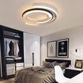 thumbnail image 5 of MONIPA Modern LED Acrylic Light Creative Circular Ceiling Lamp Lighting Simple Personality Romantic Light for Living Room/Bedroom (Warm Light), 5 of 7