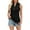 Black, variant on Tiqkatyck Tank Tops for Women Trendy Women's 2025 Spring New Chic V Neck Casual Sleeveless Solid Color Knitted Vest Women's Short Sleeve T Shirt Sleeveless Tunic Tops Summer Tops for Women Black L