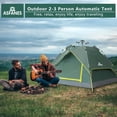 thumbnail image 6 of Automatic   Camping Tent for 2-3 Person  Setup Waterproof Windproof Dome Tent with Rainfly, 6 of 7