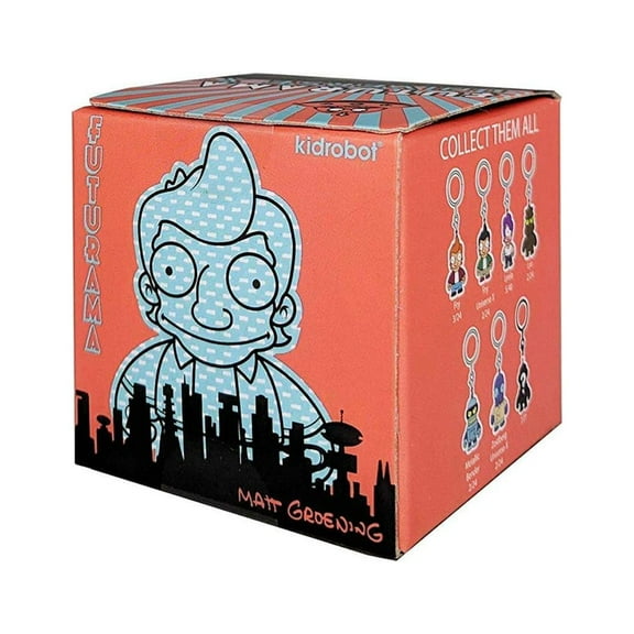 Futurama Universe X2 Blind Box Keychain Series - One Random