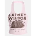 thumbnail image 5 of Lainey Wilson Women's and Women's Plus Graphic Halter Top, Sizes XXS-XXL, 5 of 5