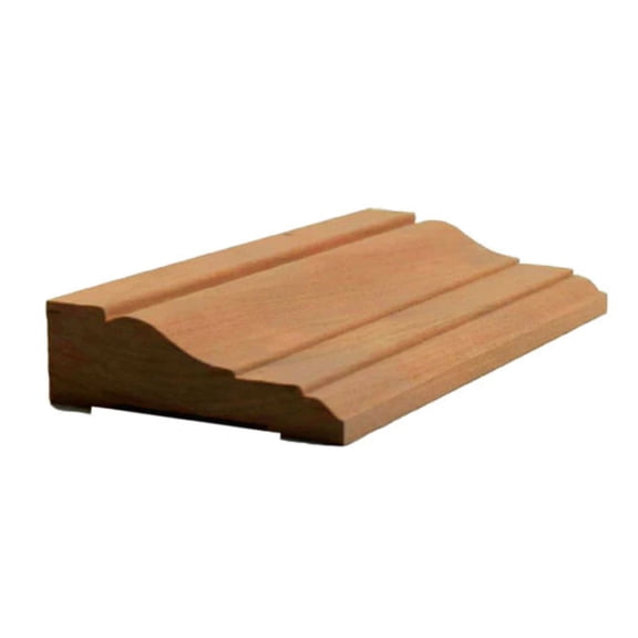 EWCA11 Colonial Casing 2-3/8" wide x 3/4" Trim. Unfinished Moulding