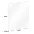 thumbnail image 2 of LELINTA 8x10 inch Acrylic Sheet for Protective Sneeze Guard, Pack of 2/5/10, Clear PET Sheet/Plexiglass Panels, Transparent Protection Shield Plexi Glass Panel Desk Divider, 2 of 8