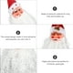 thumbnail image 4 of 3 colgantes de barba de Papá Noel para árbol de Navidad, decoración para fiestas, 4 of 7