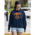 thumbnail image 2 of California Girls Team Banner Hoodie Women -Image by Shutterstock, Female 5X-Large, 2 of 4