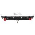 thumbnail image 4 of RC Car Rear Bumper Guard, with LED Light RC Car Rear Bumper Front Rear Bumper,  185mm for 1/10 RC Car RC Crawler Car RC Car Model RC Vehicle, 4 of 7