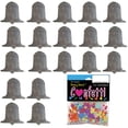 thumbnail image 3 of Confetti Bell Silver - Pouch (1/2 oz) - CCP8717, 3 of 8