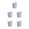thumbnail image 1 of Destyer Flower Pots Planter Container Plastic Decorative Octagonal Nursery Pot Garden Basket Window Living Room Decorations 5Set, 1 of 6